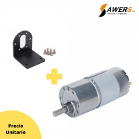 Motorreductor JGB37-545 12V 320RPM 2.2Kg.cm