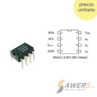 DS1621(mas) Sensor Termostato Digital DIP