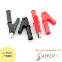 Pinza Caiman 60x10mm 30A Pinza Caiman 60x10mm 30A