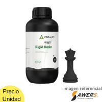 Resina UV de Alta Rigidez Halot NEGRO 1Kg Resina UV de Alta Rigidez Halot NEGRO 1Kg