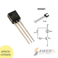 2N5401 Transistor PNP 150V 50hFE
