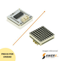 Matriz led 8x8 I2C driver HT16K33