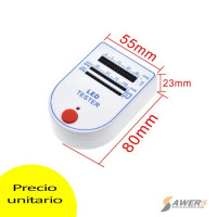 Probador de Led (LED Tester) de 2 a 150mA Probador de Led (LED Tester) de 2 a 150mA