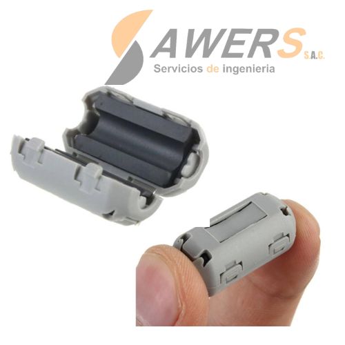 Filtro supresor EMI de ferrita tipo anillo 5mm