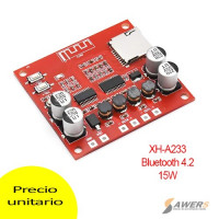 Modulo Reproductor de audio Bluetooth 4.2 15W Stereo Modulo Reproductor de audio Bluetooth 4.2 15W Stereo