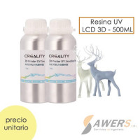 Resina Fotosensible UV 405nm DLP/SLA - 500ml Standard Resina Fotosensible UV 405nm DLP/SLA - 500ml Standard