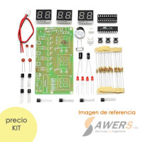 Reloj Digital de mesa Kit para soldar Reloj Digital de mesa Kit para soldar