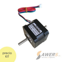 NEMA17 Stepper Motor 1.68A 3.6Kg.cm (doble eje) 1.8deg