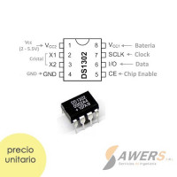 RTC DS1302 RTC dip RTC DS1302 RTC dip