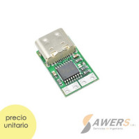 Modulo de Carga Rapida USB-PD 2.0 Tipo C 9V 5A