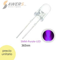 Led UVA 60mW 365-370nm 5mm