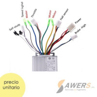 Controlador Brushless BLCD 36V 250W Bicicleta Electrica