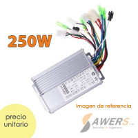 Controlador Brushless BLCD 36V 250W Bicicleta Electrica