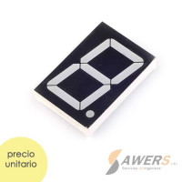 Display 7 segmento 1 digito 1.2inch catodo comun