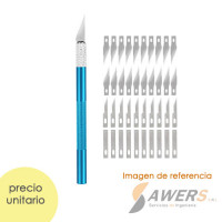 KUAIQU Juego Bisturi Metal Antideslizante 40 piezas KUAIQU Juego Bisturi Metal Antideslizante 40 piezas