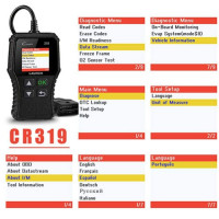 Launch Creader 319 Escaner de Diagnostico OBD2