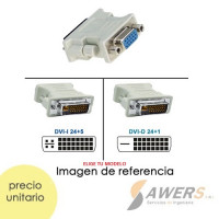 Adaptador de pantalla DVI a VGA Adaptador de pantalla DVI a VGA
