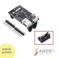 TTGO T-OI ESP8266EX Mini D1 con Portabteria 16340