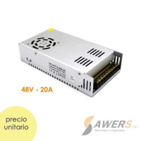 Fuente Switching 48V-21A-960W 220VAC Fuente Switching 48V-21A-960W 220VAC