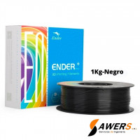 Filamento Ender-PLA+ Negro 1.75mm - 1Kg Filamento Ender-PLA+ Negro 1.75mm - 1Kg