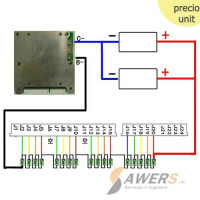 BMS Proteccion LiFePO4 16S 48V-30A