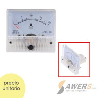Amperimetro Analogico de tablero CC 20A
