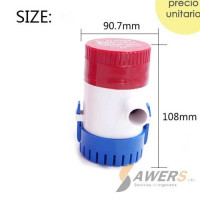 Bomba de agua Sumergible 1100GPH