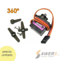 Mini Servomotor MG90S 5V 360 Grados (giro continuo)