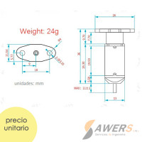 3D Touch Kit Sensor de Nivelacion Automatica