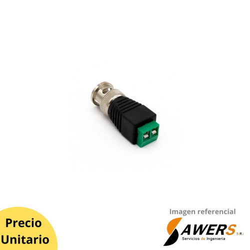 Adaptador CCTV BNC  Coaxial Balun