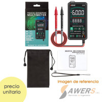 ANENG 618C Smart Multimetro Touch AC-DC 750V 10Mhz