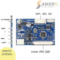 Controlador Universal de pantalla LCD 50P 0.5MM FPC Controlador Universal de pantalla LCD 50P 0.5MM FPC