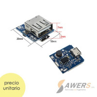Placa de proteccion Li-ion 18650 USB/Micro USB Placa de proteccion Li-ion 18650 USB/Micro USB