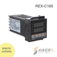 REX-C100 Controlador Digital PID Termocupla 220VAC - RELAY  de 0 - 400°C