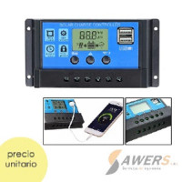 Controlador de Carga Solar PWM 12/24V-30A
