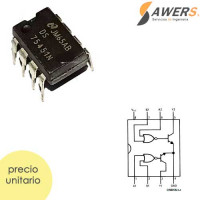 DS75451N Driver periferico dual DIP8 DS75451N Driver periferico dual DIP8