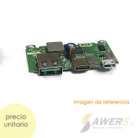 Modulo de Carga PowerBank salida dual tipo C Modulo de Carga PowerBank salida dual tipo C