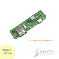 Modulo de Carga PowerBank Li-ion 3.6V a 5V-2A 18650 V2 Modulo de Carga PowerBank Li-ion 3.6V a 5V-2A 18650 V2