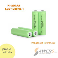 Pila NiMH AA 1.2V 1200mAh recargable