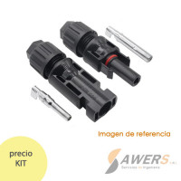 Conector MC4 30A para Panel Solar  M-H