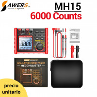 ANENG MH15 Megaohmetro Probador de resistencia de tierra