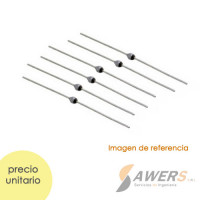 BYV26E Diodo Rectificador Ultrarapido 1000V-1A