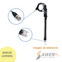Sonda Electrodo de pH pH-201 BNC Sonda Electrodo de pH pH-201 BNC