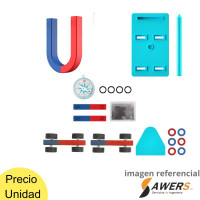Kit de experimento magnetismo
