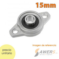 Chumacera Horizontal cojinete 15mm KFL002