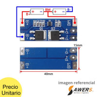 BMS Proteccion Li-ion 2S 8.4V-8A HX-2S-D01
