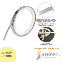 Tira de Niquel 0.15x10mm (1mts)