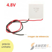 Celda Peltier TEG generador SP1848 4.8V 40x40mm