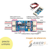 CN3791 Carga Solar MPPT 12V para LiPo 3.7V
