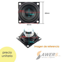 Parlante 10W 2oHm 60mm Iman Neodimio e Impermeable